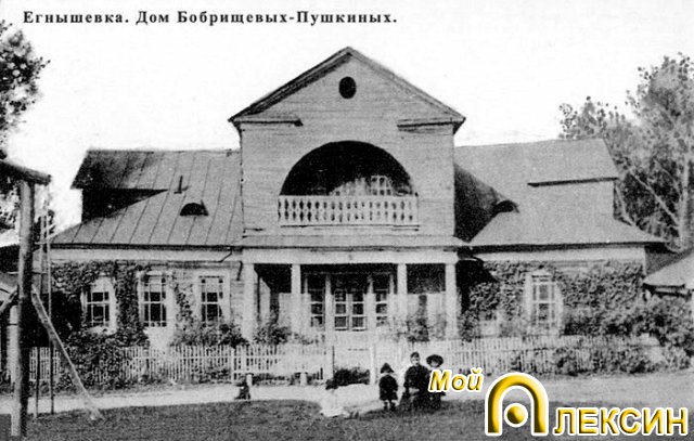 Егнышевка.Дом Бобрищевых-Пушкиных